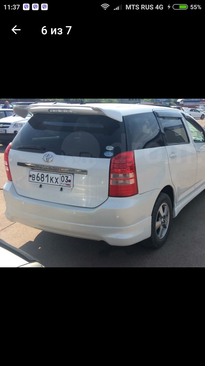 Фото в бортжурнале Toyota Wish (AE10)