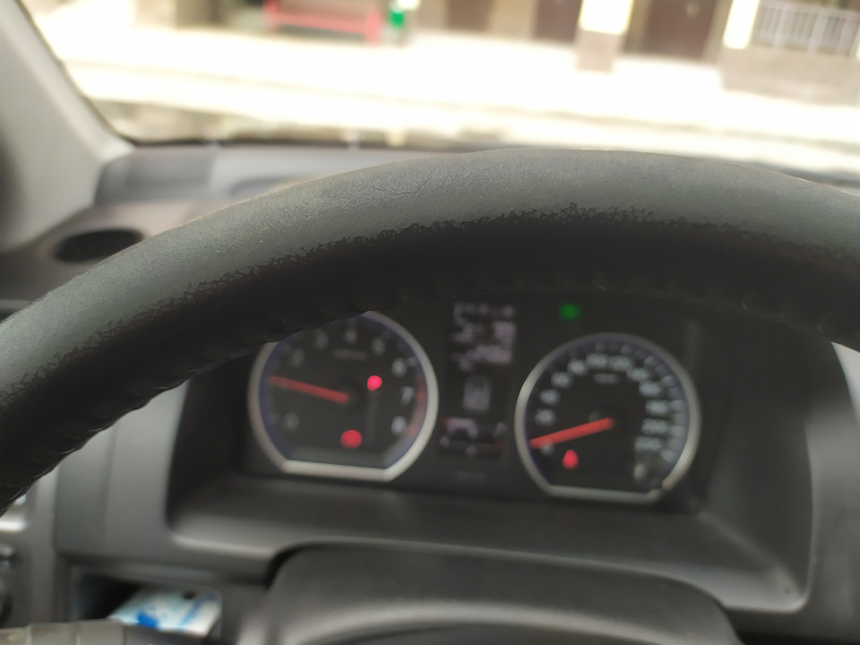 Отмыл сначало водой и тряпкой — Honda CR-V (RE)