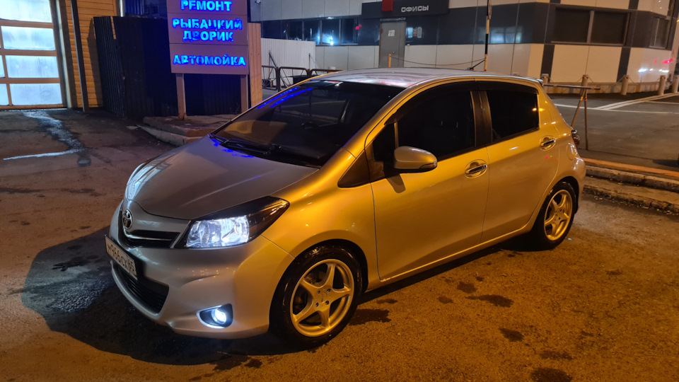 Toyota Vitz со скрученным пробегом