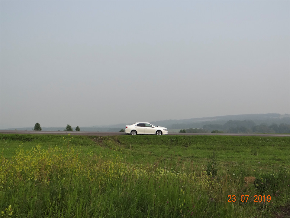 2. Почти в поле, почти на распутье)) — Toyota Camry (XV50)