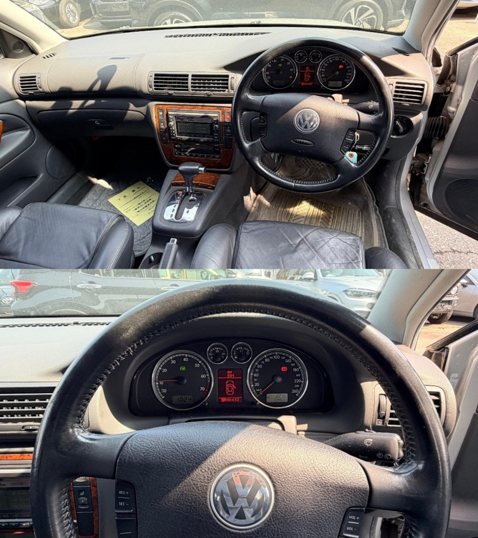 японский VW Passat 2.8 2005г с пробегом 114.5 ккм — Audi A6 (C5)