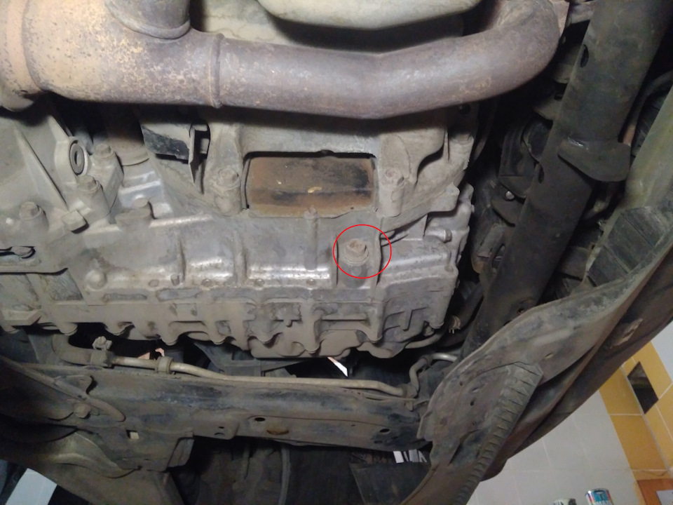 Слииная пробка АКПП — Honda Pilot (2G)