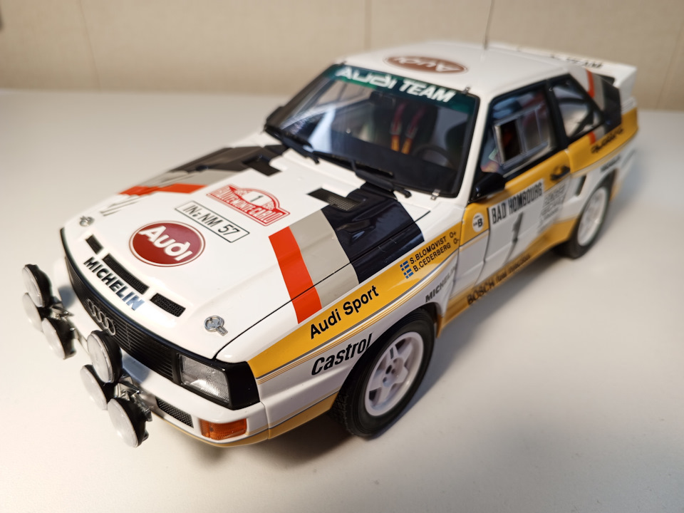 AUDI SPORT QUATTRO 1/18 AUTOart. — Сообщество «Масштабные Модели