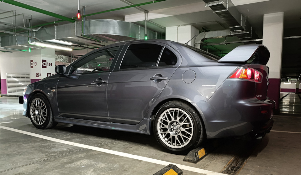 Photo from the logbook Mitsubishi Lancer X