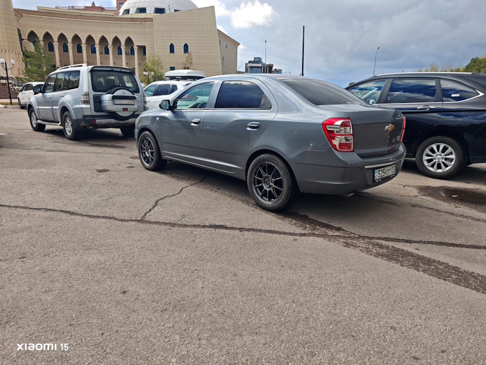 Ну и конечный результат. Бауырсак у нас теперь на 17ых тапках. — Chevrolet Cobalt (2G)
