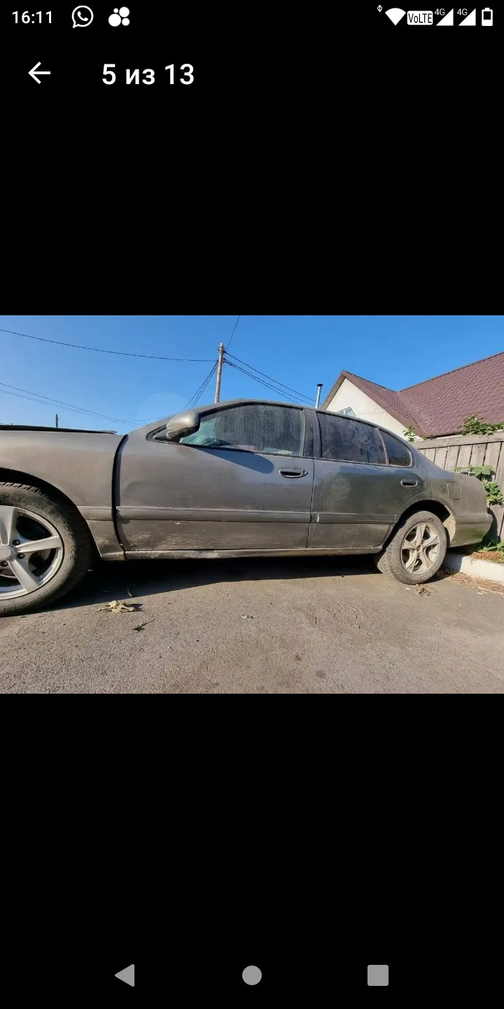 Фото в бортжурнале Nissan Cefiro (A32)