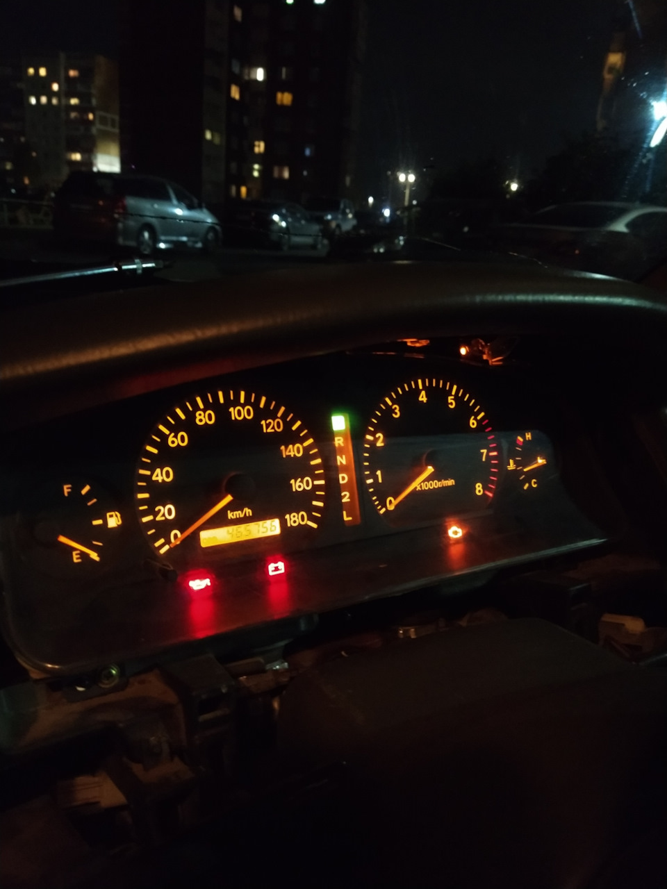 Старая приборка — Toyota Cresta (100)