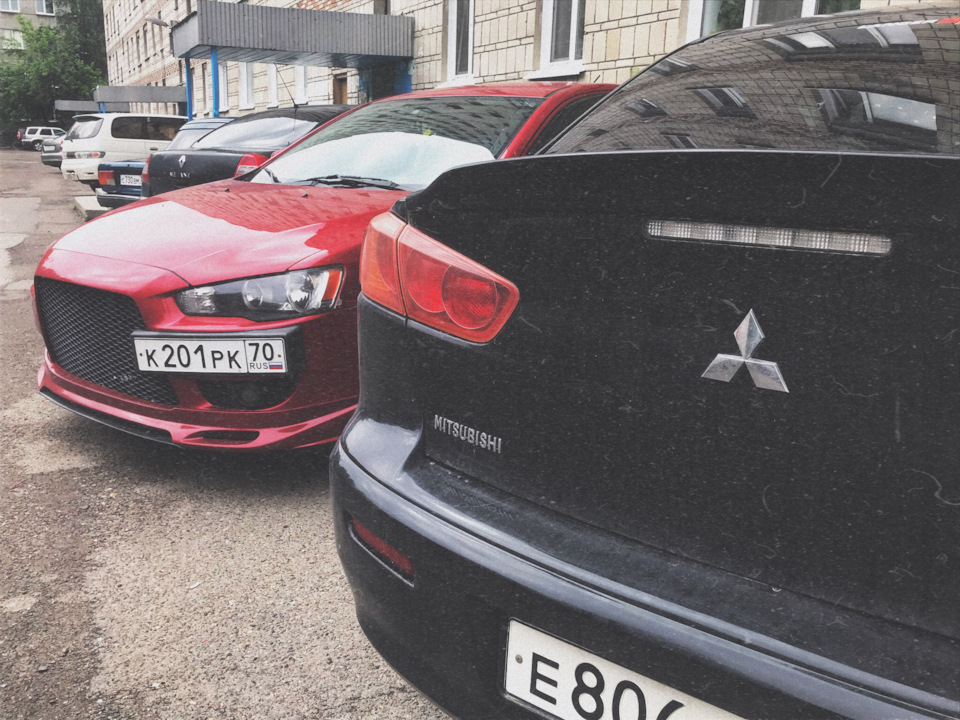 Фото в бортжурнале Mitsubishi Lancer X