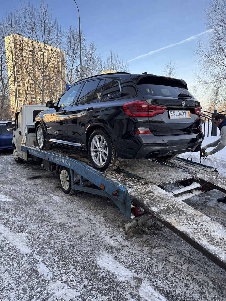 Фото в бортжурнале BMW X3 (G01). Запчасти на фото: 495359