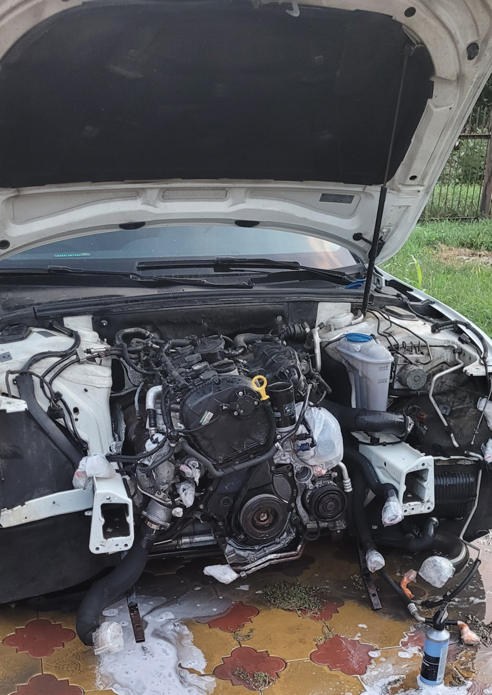 мойка — Audi A5 (1G)