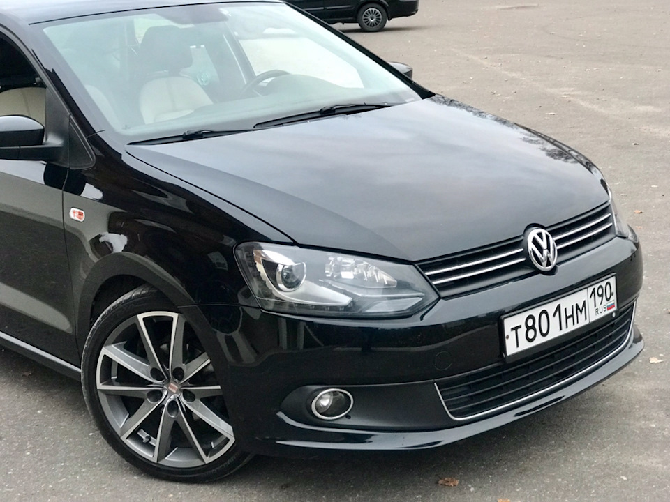 Photo from the logbook Volkswagen Polo Sedan