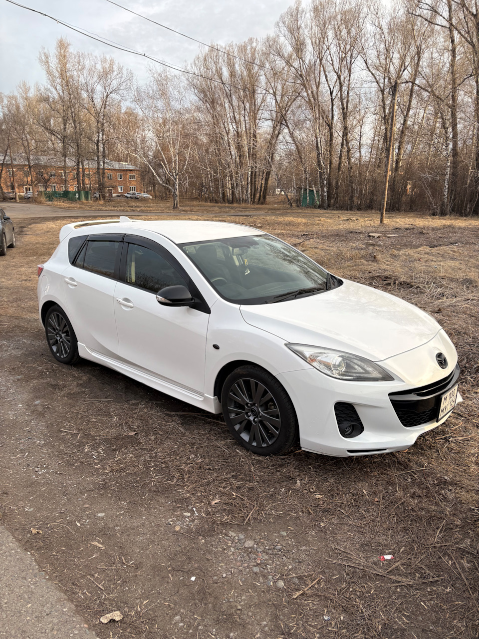 Антихром значков — Mazda Axela (2G) бензин, 1,5 л, 2013 года