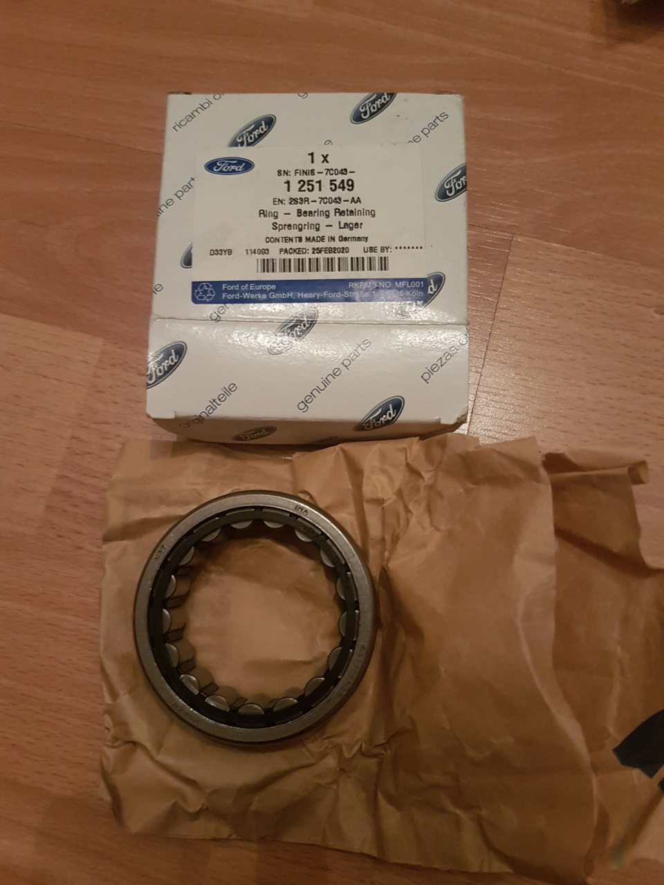 Фото в бортжурнале Ford C-Max I. Запчасти на фото: 1251549