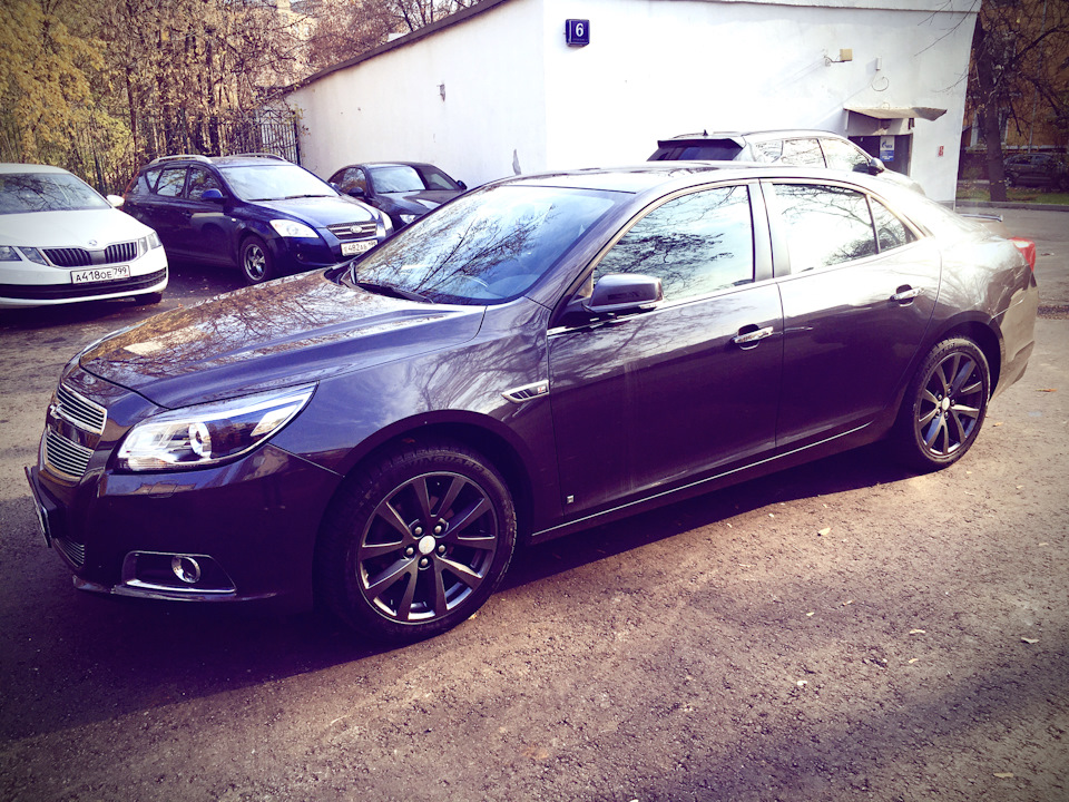 Фото в бортжурнале Chevrolet Malibu (8G)