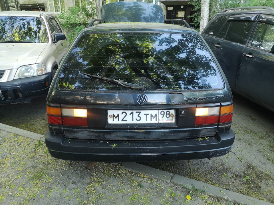 Фото в бортжурнале Volkswagen Passat Variant (B3)