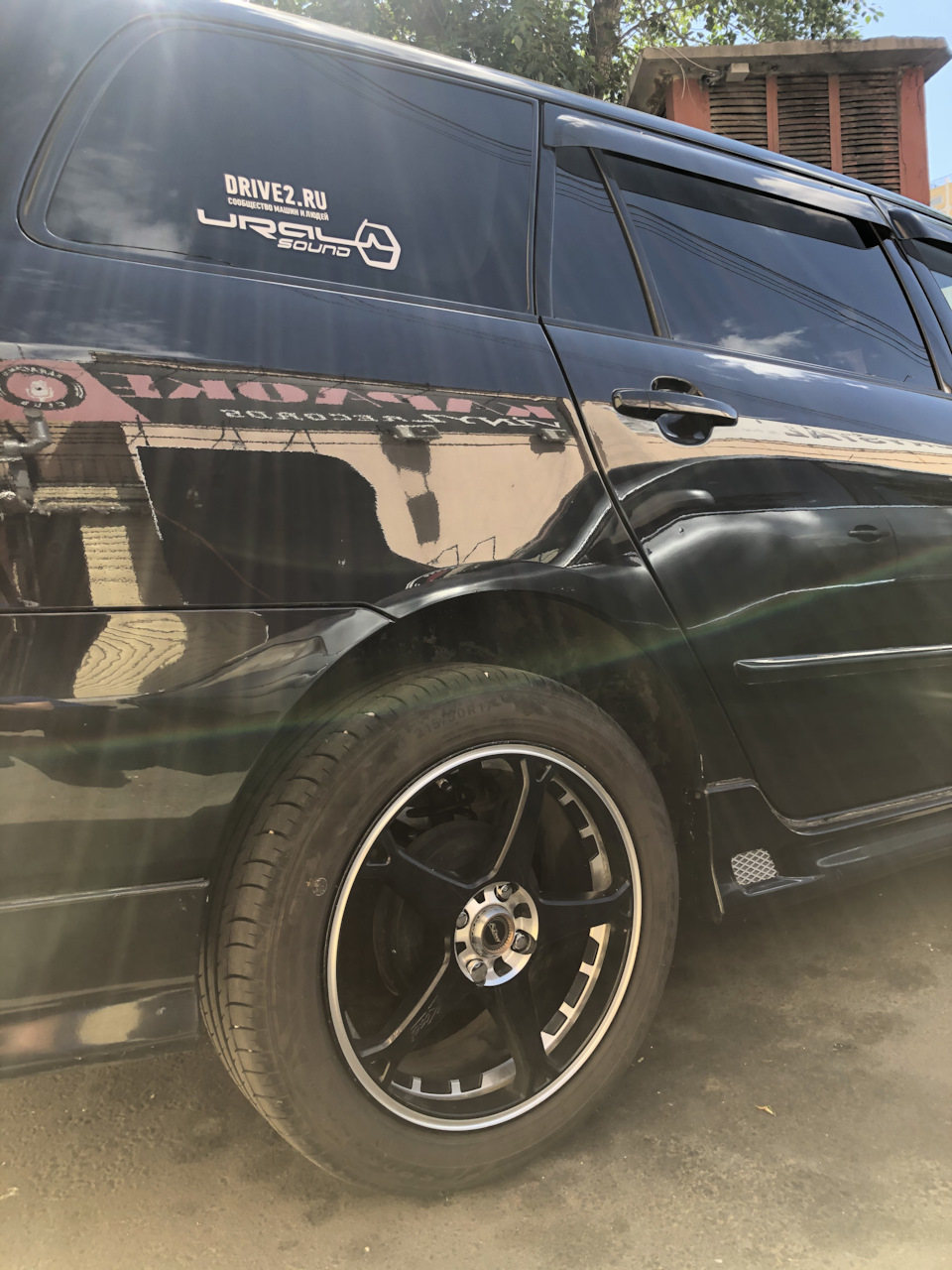 С простаками теперь жопа чуток завышена. — Toyota Corolla Fielder (E120)