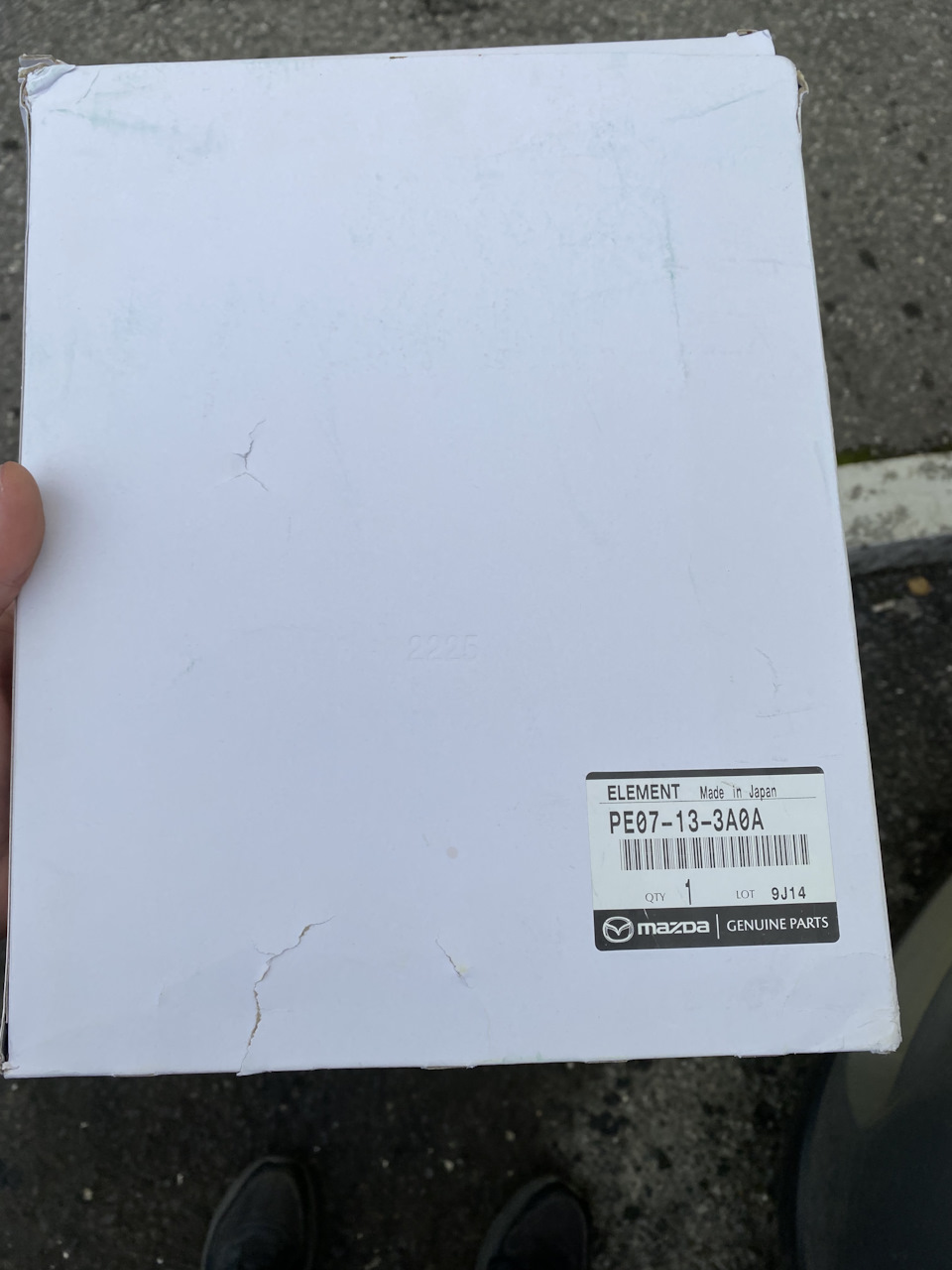 Фото в бортжурнале Mazda CX-5 (2G). Запчасти на фото: PE07133AOA