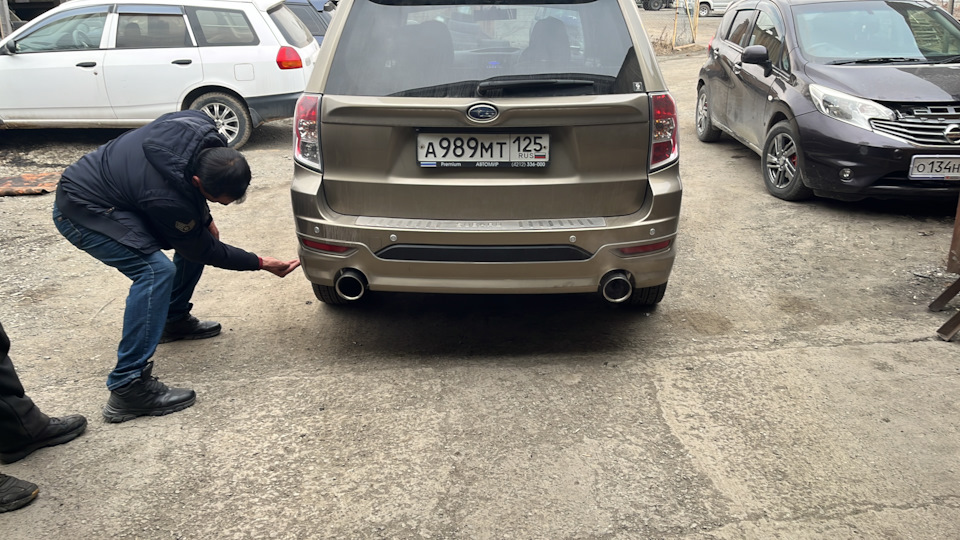 Из-за обвесов их почти не видно. Но ведь и не это главное, правда? — Subaru Forester (SH)