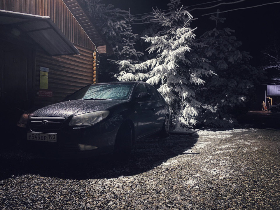 Домики из сруба, отмосферные) — Hyundai Elantra (4G). Запчасти на фото: BP193