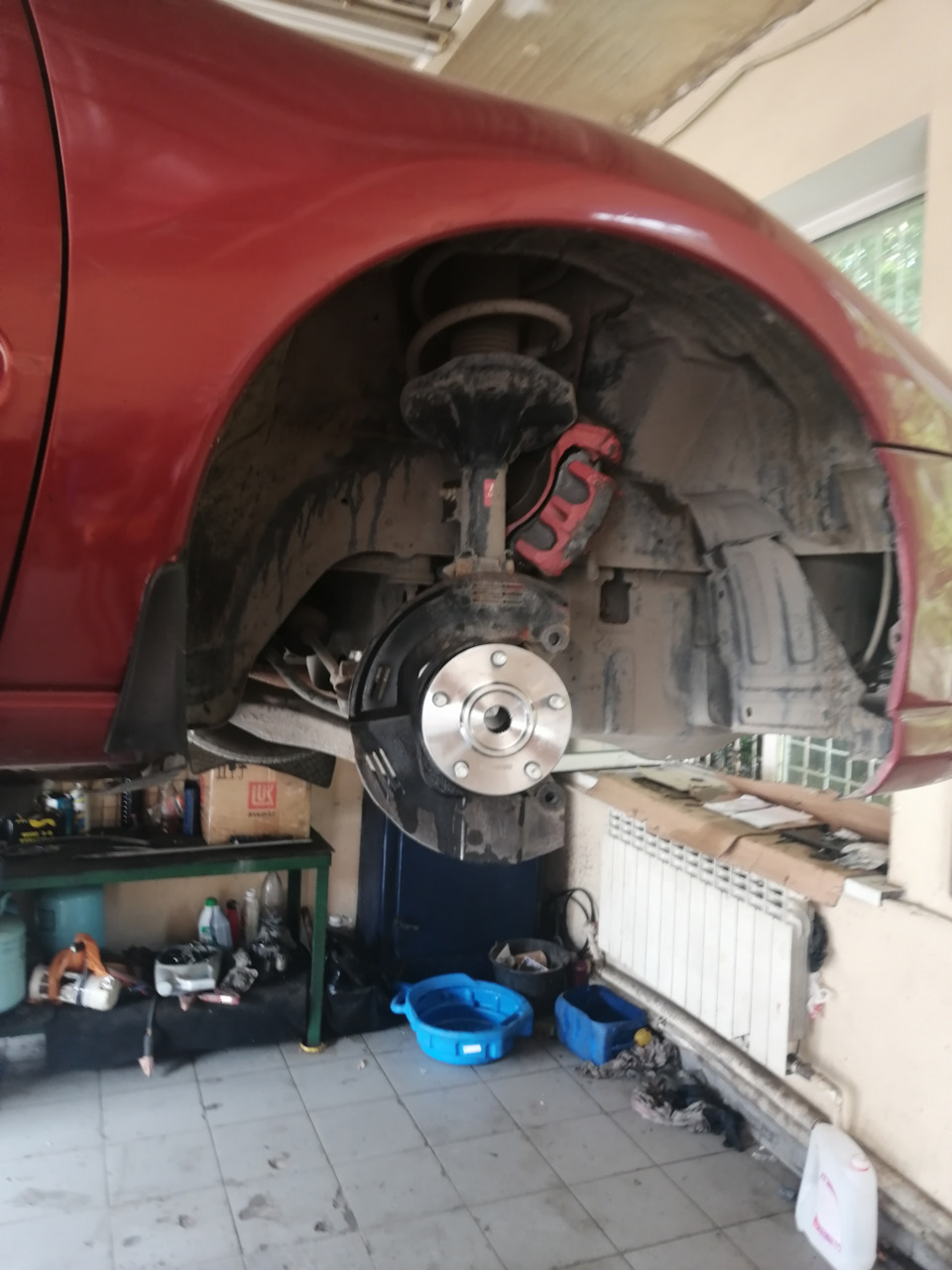 Новые ступицы — Mitsubishi Eclipse (3G)