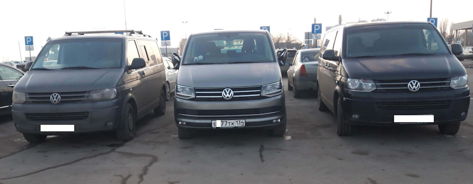 обложили … — Volkswagen Multivan (T6)