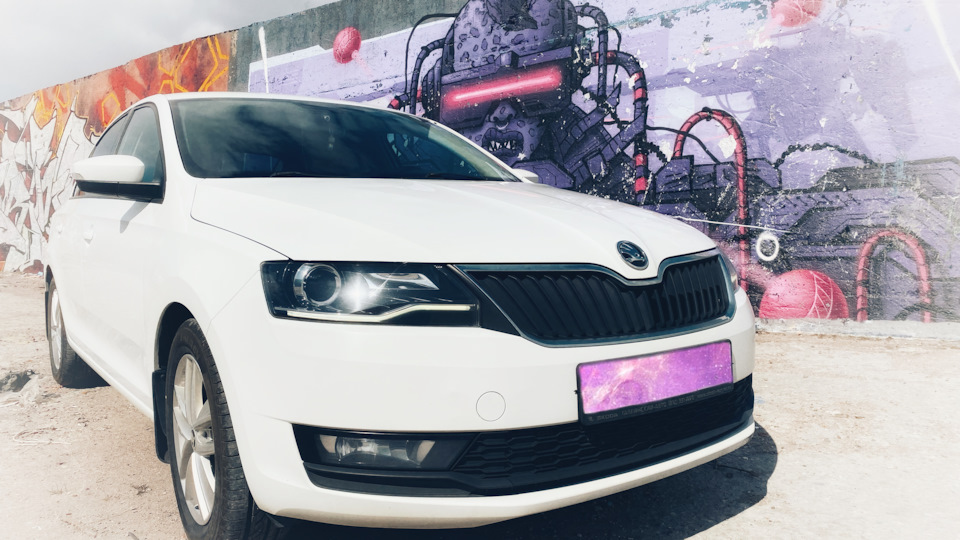 Skoda Rapid Белая Тачанка