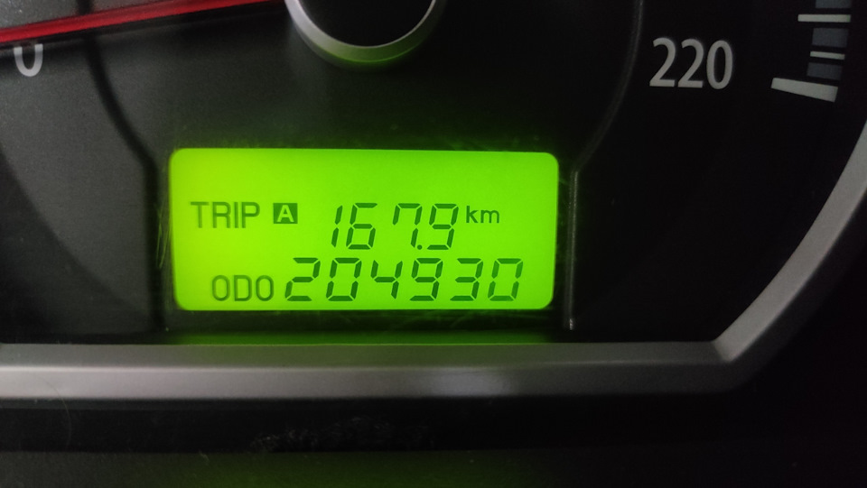 Фиксируем пробег — KIA Sportage (2G)