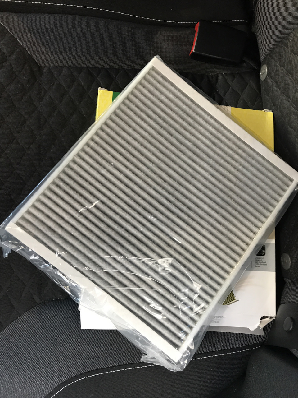 Photo from the logbook Volkswagen Polo Sedan