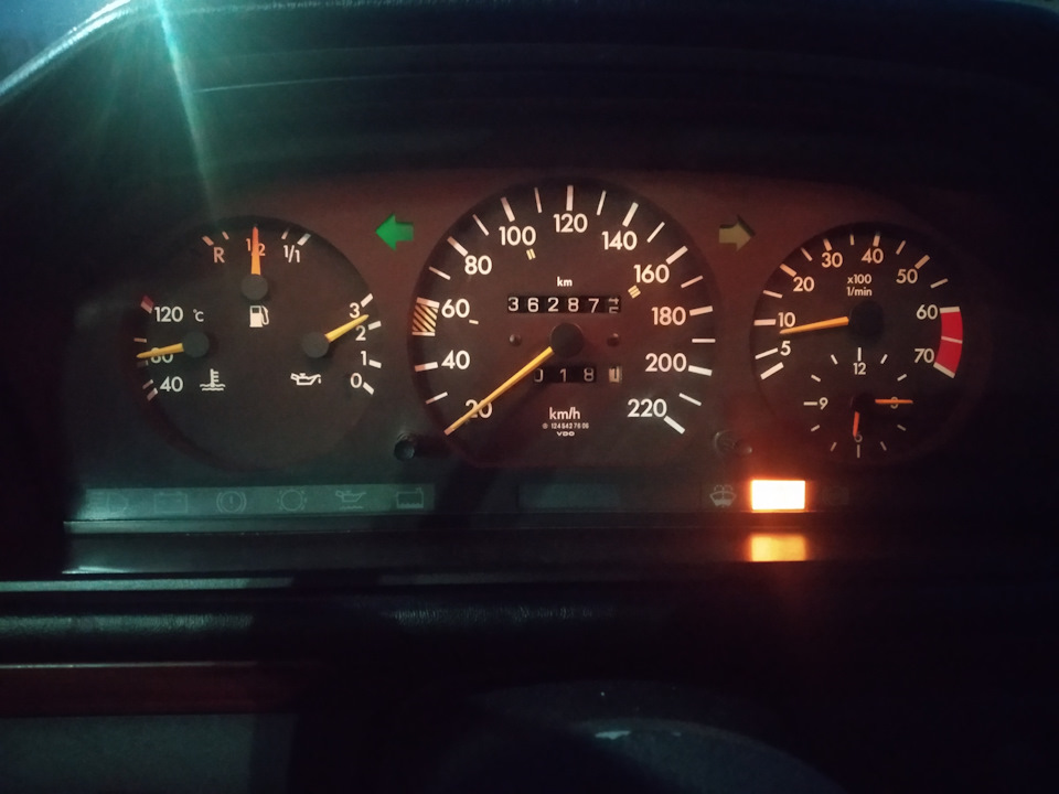 Пробег — Mercedes-Benz E-Class (W124)