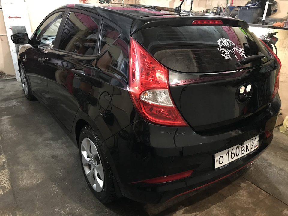 Фото в бортжурнале Hyundai Solaris Hatchback