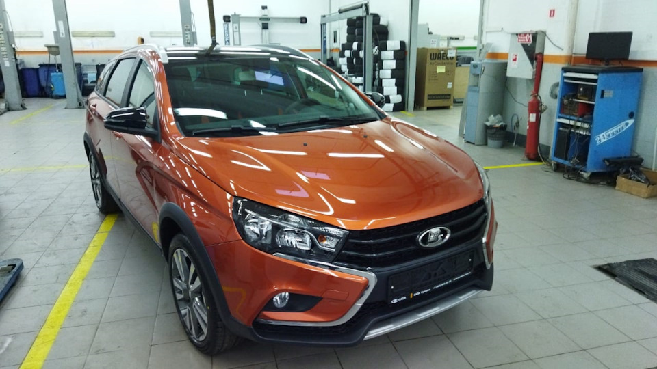 Lada Vesta SW Cross Оладушек с прожаркой.