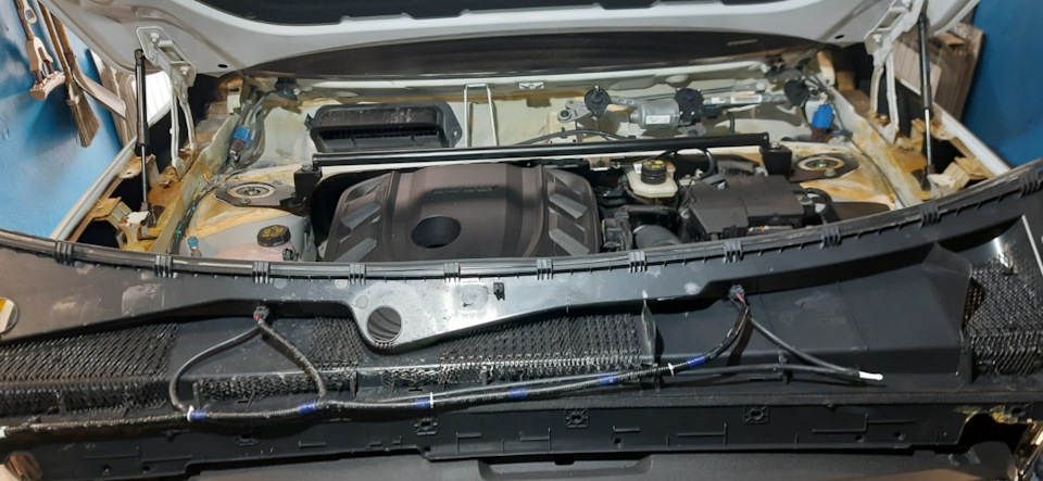 Готовый результат с сеточками — Geely Monjaro