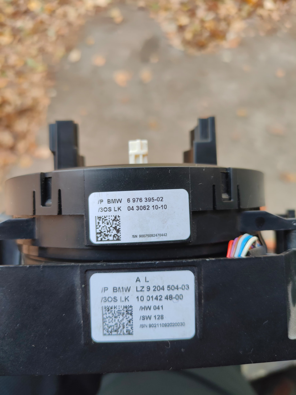 SZL подогрев + лепестки — BMW 5 series (E60). Запчасти на фото: 697639502, Q43062, L29204