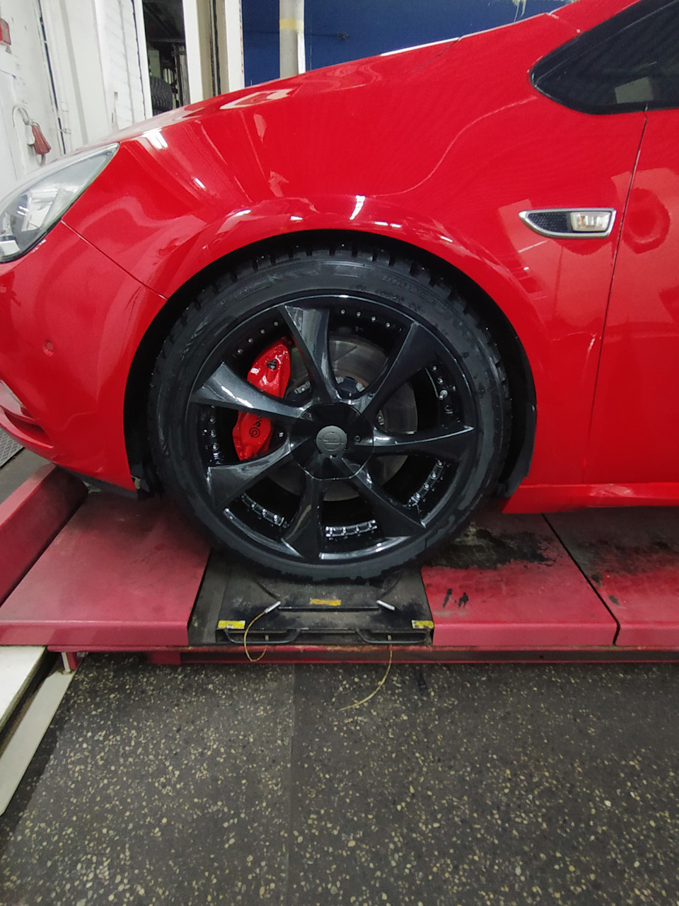 Photo from the logbook Opel Astra J GTC