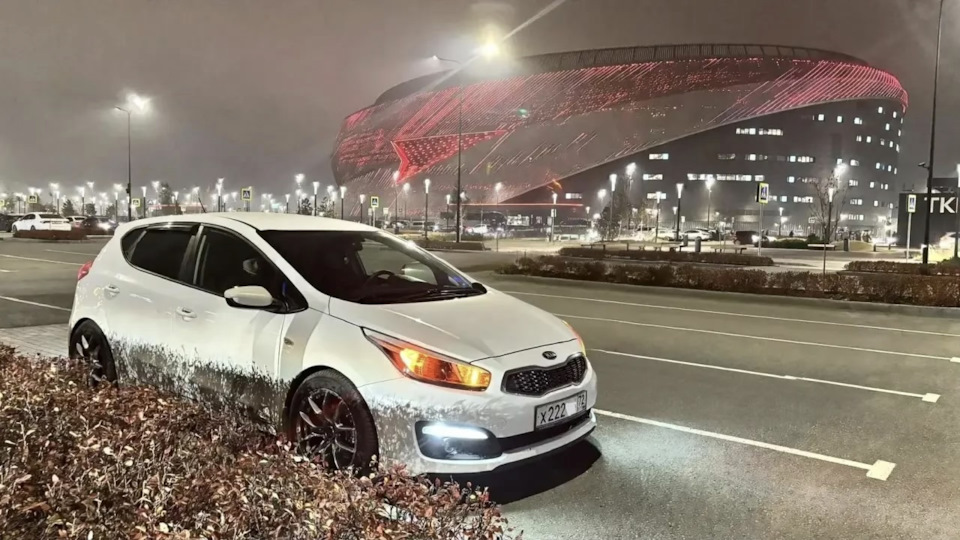 В Омске сходили на Авангард — KIA Ceed (2G)