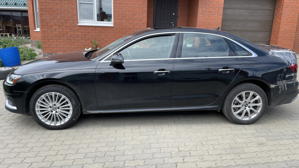 R18 245/45 vs R17 225/50 — Audi A4 (B9)