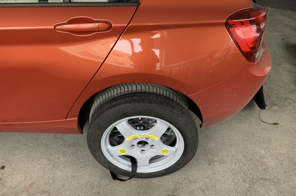 Докатка на литом диске — шик! — BMW 1 series (F20)