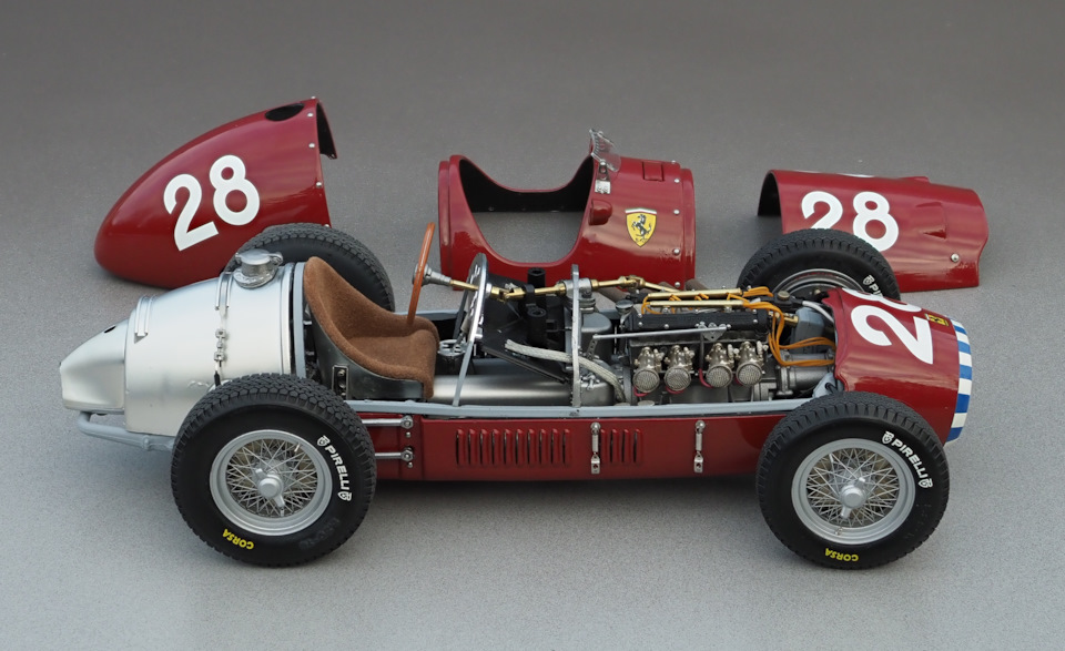 Ferrari Tipo 500 F2, 1952 G.P. Switzerland, #28 G.N. Farina (1/18