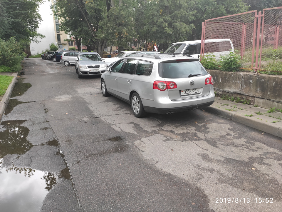 Фото в бортжурнале Volkswagen Passat Variant (B6)