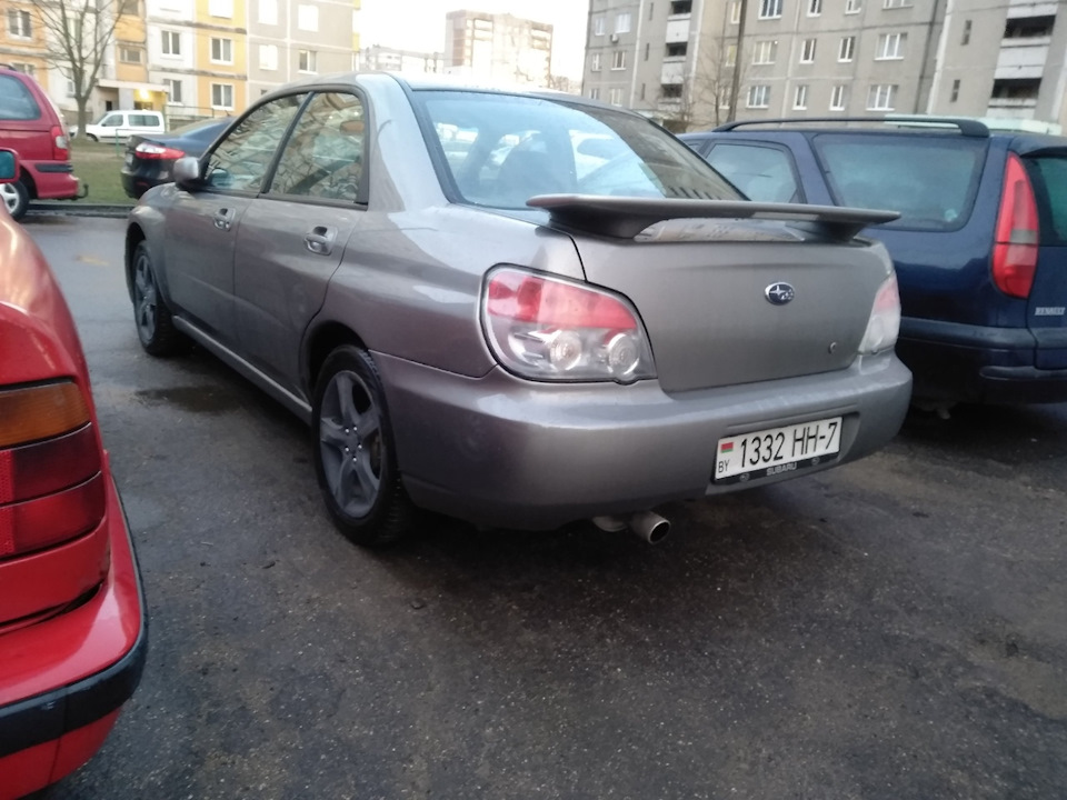 Уже комплектный вид :) — Subaru Impreza (GD/GG)