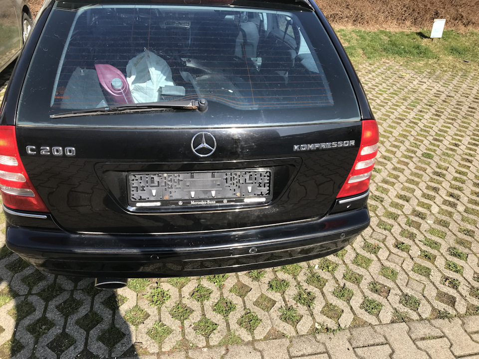 Фото в бортжурнале Mercedes-Benz C-Class Estate (S203)