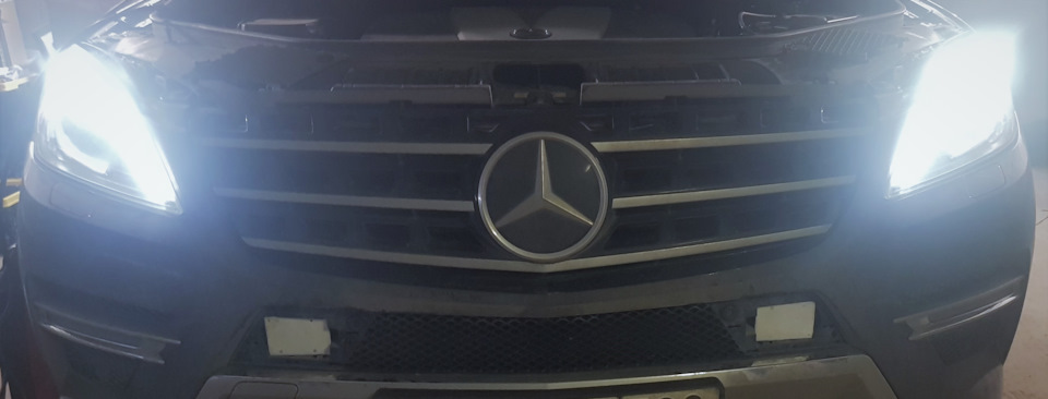 Фото в бортжурнале Mercedes-Benz M-Class (W166)