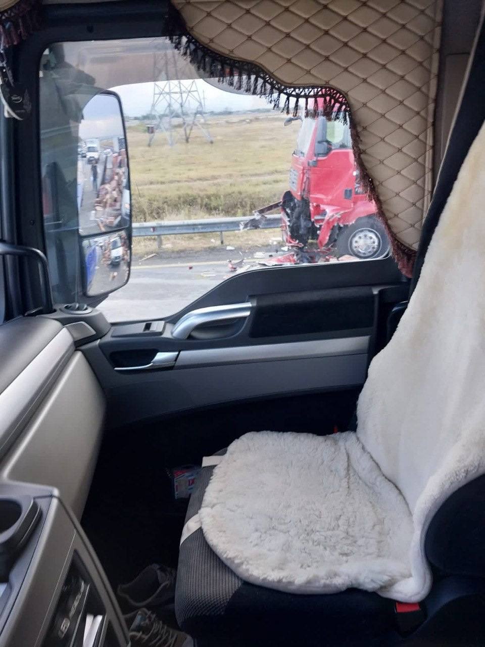 Вот такие последствия для тягача — MAN TGX 18 500