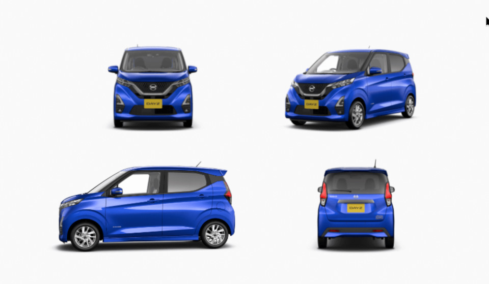 Atlantic Blue — Nissan Dayz (2G)