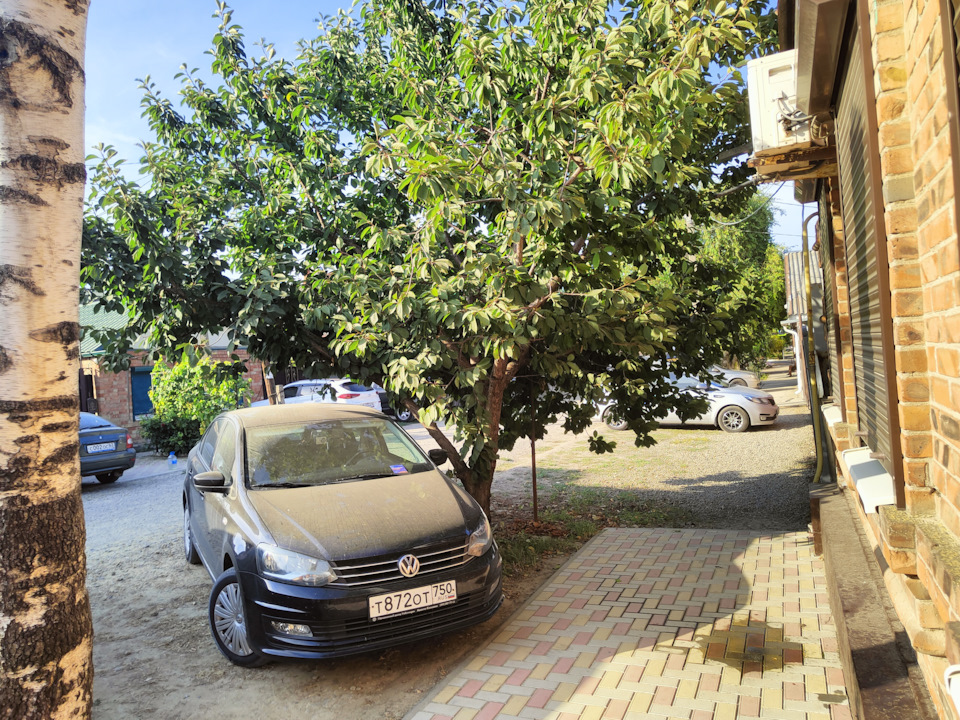 Photo from the logbook Volkswagen Polo Sedan