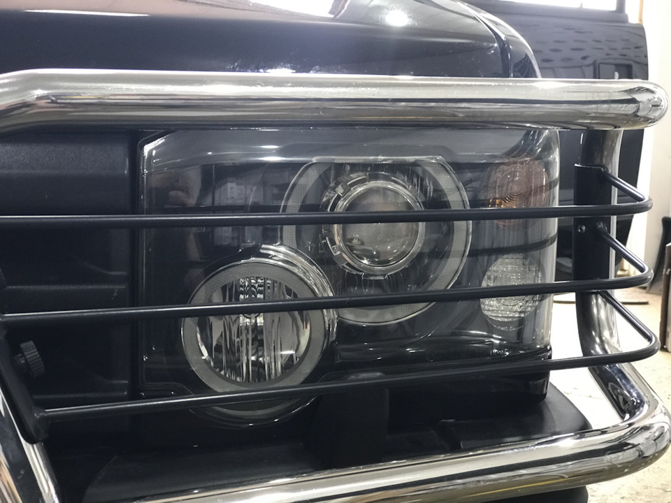 после бронировки — Land Rover Discovery I