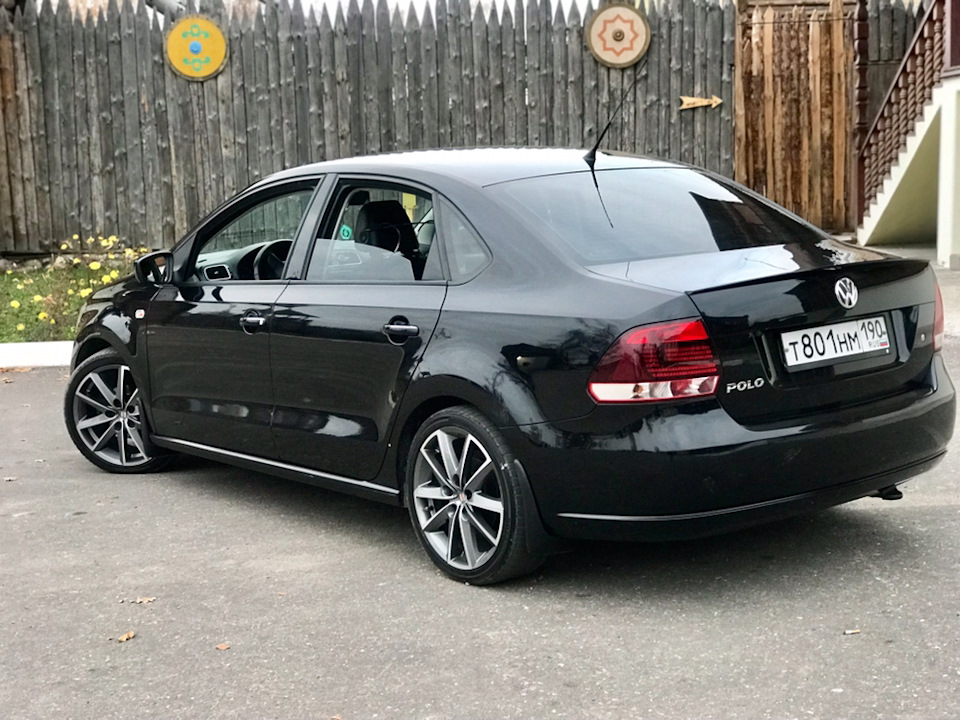 Photo from the logbook Volkswagen Polo Sedan