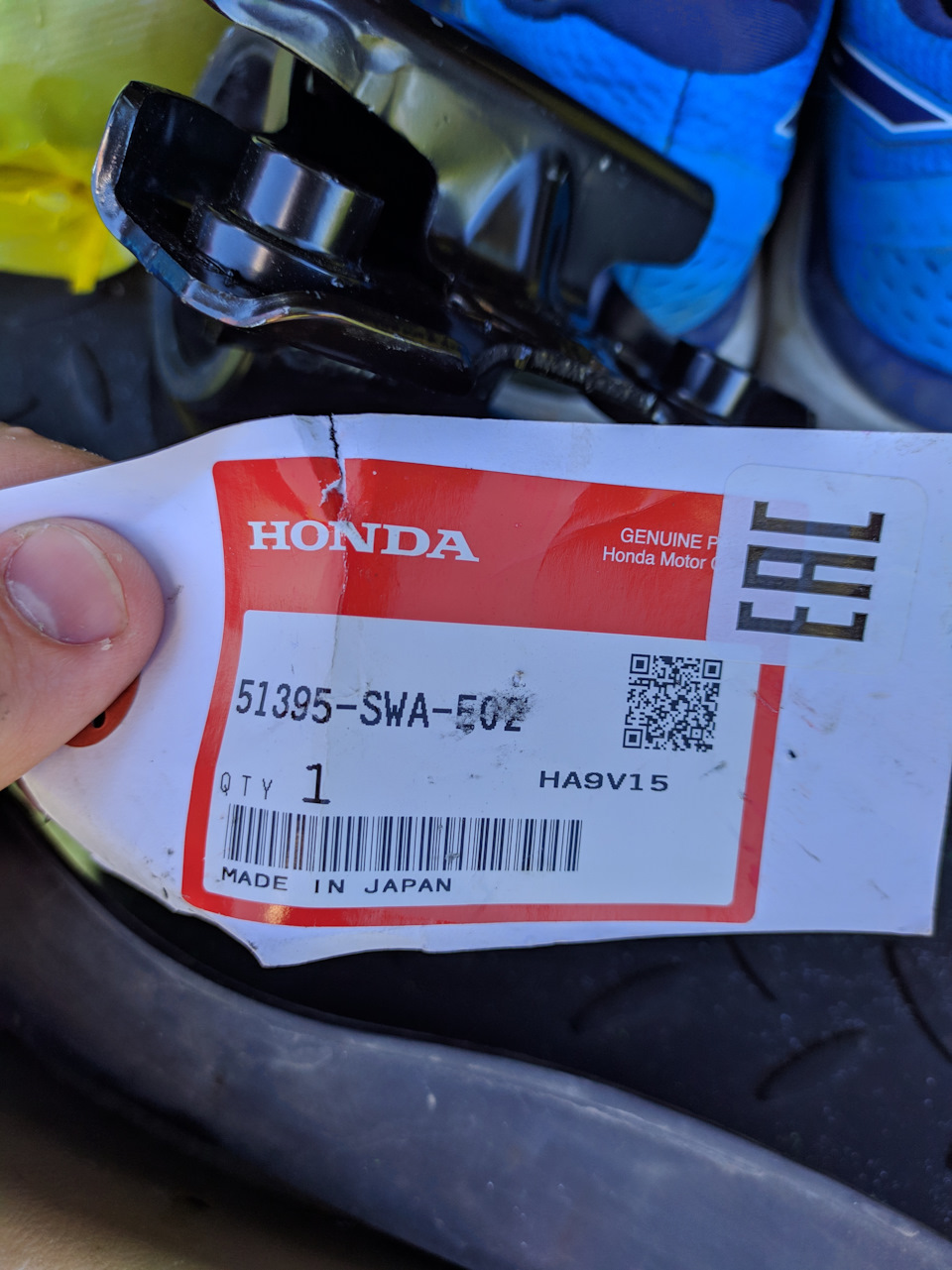 Фото в бортжурнале Honda CR-V (RE)