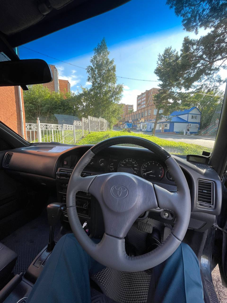 Новый руль — Toyota Carib (95)