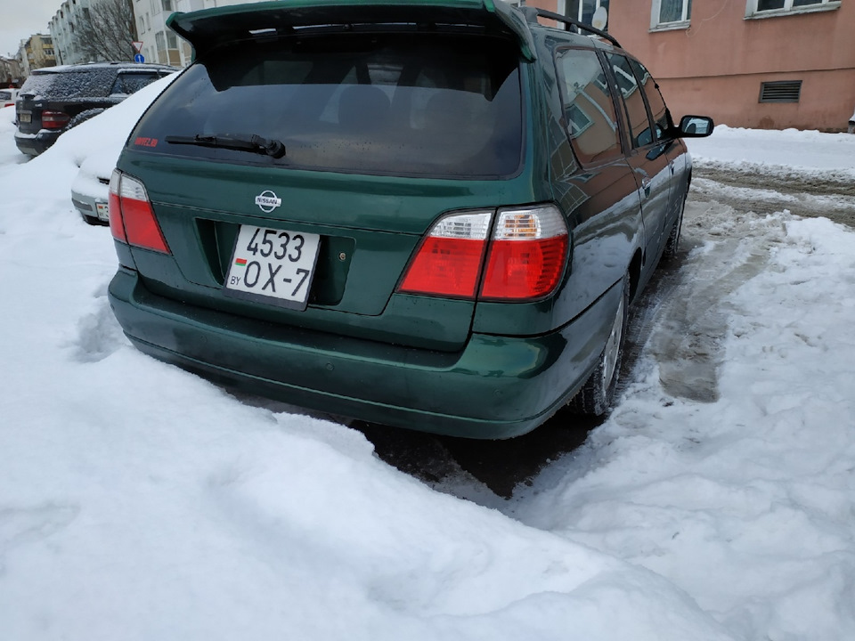 Photo from the logbook Nissan Primera Wagon (W11)